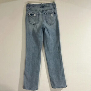 Flying monkey Light Blue Distressed Women Jeans size 24 preowned great condition